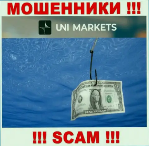 UNIMarkets - это ОБМАНЩИКИ !!! Не ведитесь на уговоры взаимодействовать - ОБУЮТ !!!