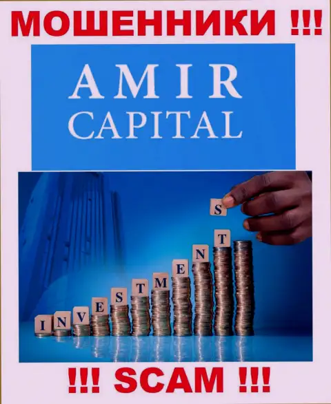 Не отдавайте финансовые активы в АмирКапитал, сфера деятельности которых - Инвестирование
