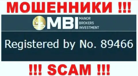 ФХМанор - номер регистрации internet-мошенников - 89466