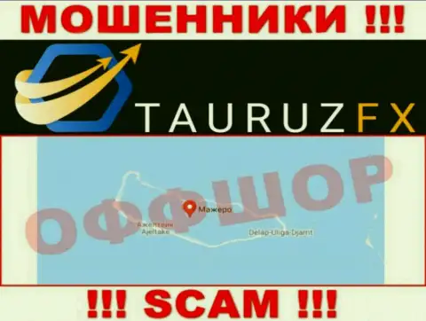С мошенником TauruzFX нельзя работать, ведь они зарегистрированы в офшоре: Marshall Island