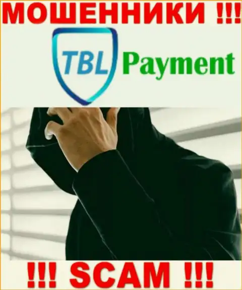 Мошенники TBL Payment решили оставаться в тени, чтоб не привлекать особого к себе внимания