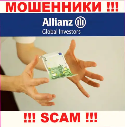В дилинговой конторе Allianz Global Investors заставляют заплатить дополнительно налоги за возвращение денежных средств - не ведитесь