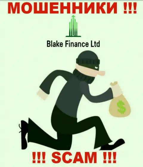 Денежные активы с дилером Blake Finance вы не нарастите - это ловушка, куда Вас стремятся заманить