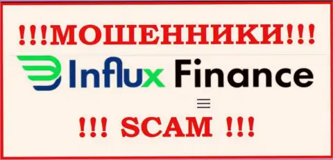 Логотип ЛОХОТРОНЩИКОВ InFluxFinance