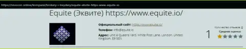 БУДЬТЕ КРАЙНЕ ОСМОТРИТЕЛЬНЫ !!! Equite Io ГРАБЯТ КЛИЕНТОВ - это обзор неправомерных деяний конторы