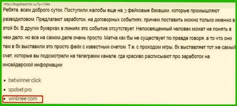 ВинЛинее - это бесспорно ШУЛЕРА ! Обзор противозаконных деяний конторы