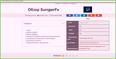 СангерФХ Ком - это организация, взаимодействие с которой приносит только убытки (обзор мошеннических комбинаций)