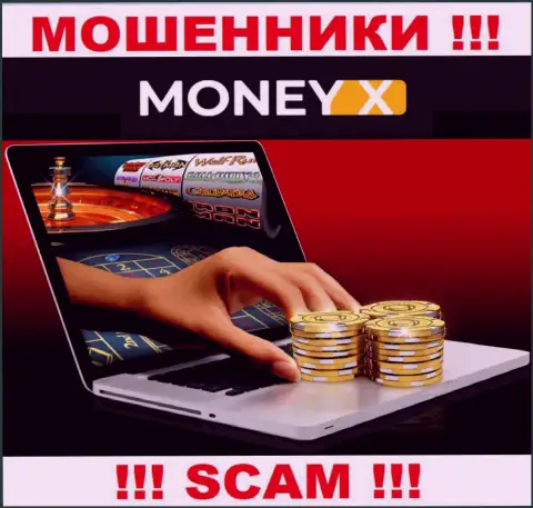 Интернет-казино - это направление деятельности internet мошенников Money X
