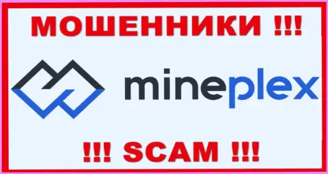 Логотип МОШЕННИКОВ МинеПлекс Ио