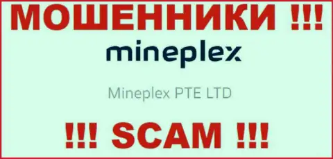 Владельцами MinePlex является контора - Mineplex PTE LTD
