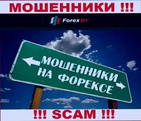 Область деятельности компании Forex BY - это ловушка для лохов