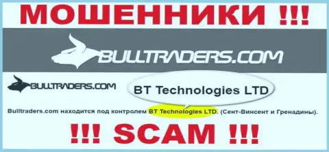 Компания, владеющая разводилами Буллтрейдерс - это BT Technologies LTD