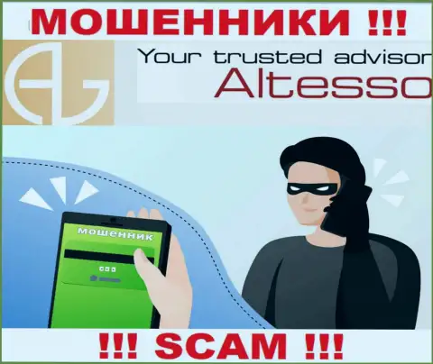Не разговаривайте по телефону с агентами из конторы AlTesso Site - рискуете попасть в капкан