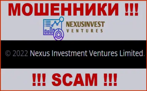 NexusInvestCorp это интернет кидалы, а управляет ими Nexus Investment Ventures Limited