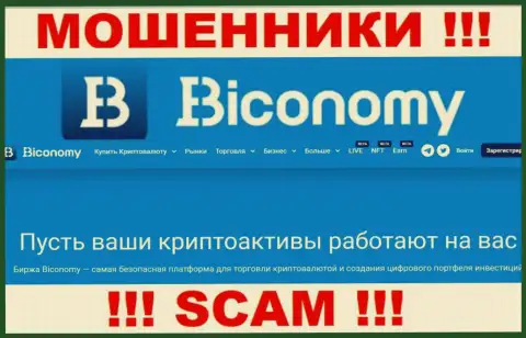 Biconomy Com лишают денег малоопытных клиентов, прокручивая делишки в направлении Крипто торговля