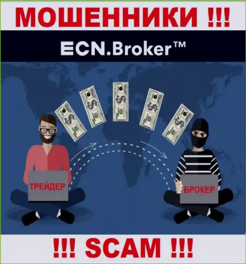 Не работайте совместно с компанией ECN Broker - не окажитесь еще одной жертвой их неправомерных комбинаций