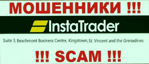 Suite 3, Beachmont Business Centre, Kingstown, St. Vincent and the Grenadines - офшорный официальный адрес Namelina Limited, откуда ЖУЛИКИ грабят клиентов