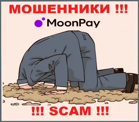 На сайте воров MoonPay Com нет ни единого слова о регуляторе этой конторы !!!