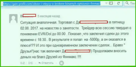 Биржевой трейдер ФиН МАКС под строгим контролем менеджера потерял вклад в размере 80 долларов США - КИДАЛЫ !!!